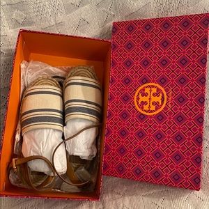 Tory Burch Elastic Espadrille Sandal